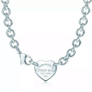 Tiffany & Co Heart Tag Necklace